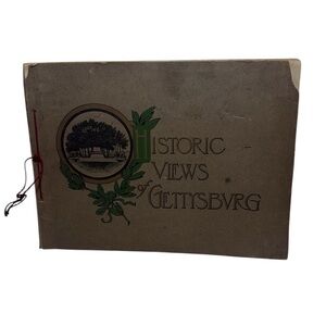Historic Views of Gettysburg Vintage Paperback Book